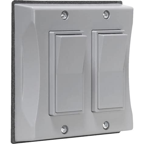 two gang weatherproof switch cover